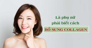 Cách bổ sung collagen