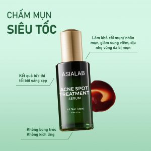 Một số sản phẩm giảm mụn hiệu quả cao tại ASIALAB