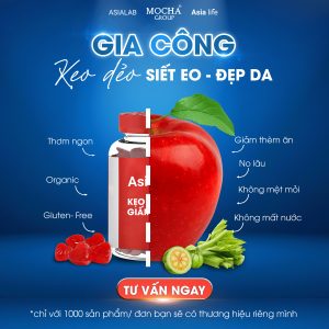 Dịch vụ gia công kẹo dẻo giảm cân đẹp da trọn gói tại AsiaLab