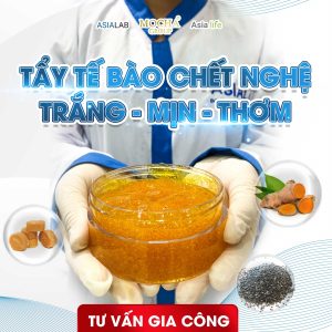 Gia công gia tẩy tế bào chết Trắng - Mịn - Thơm