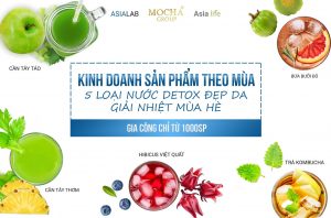 GIA CÔNG COMBO SẢN PHẨM DETOX RAU XANH