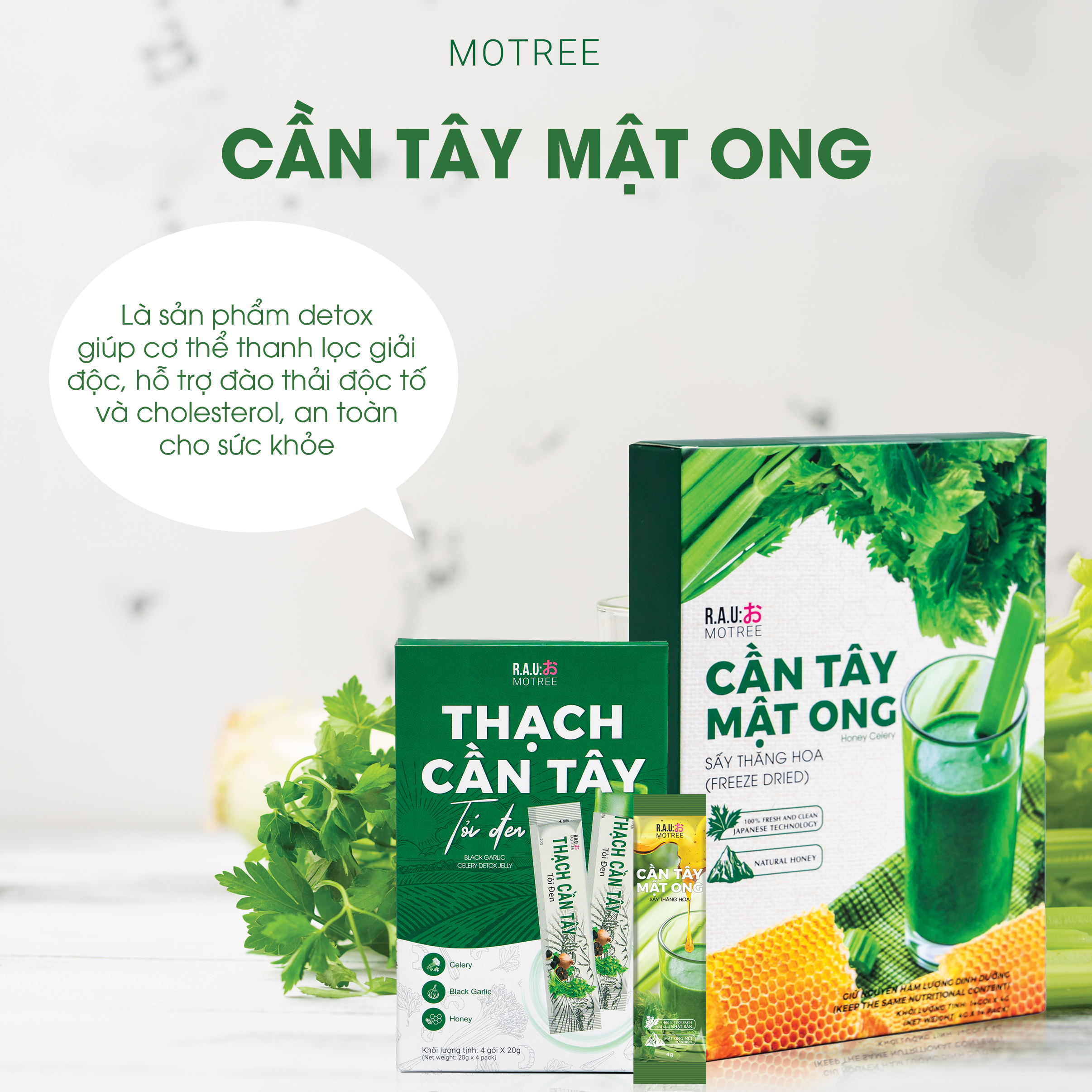 Gia công combo sản phẩm detox tại ASIALAB