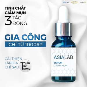 Gia công sản phẩm giảm mụn bắt kịp xu hướng tại ASIALAB