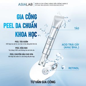 Gia công peel da mặt ngay với ASIALAB giúp Boss thắng lớn