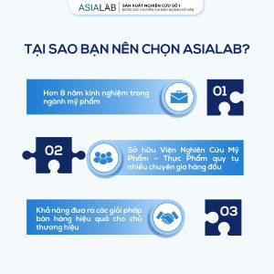 ASIALAB - Đơn vị gia công mỹ phẩm uy tín hàng đầu